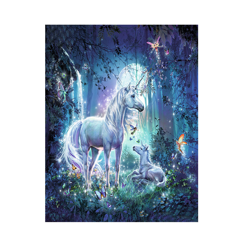 Enchanted Unicorn Forest - 40x50 cm paint by numbers kit