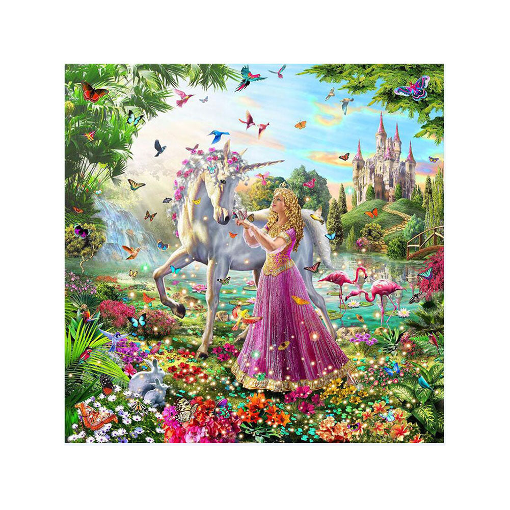 Princess of the Enchanted Garden - 40x50 cm paint by numbers kit