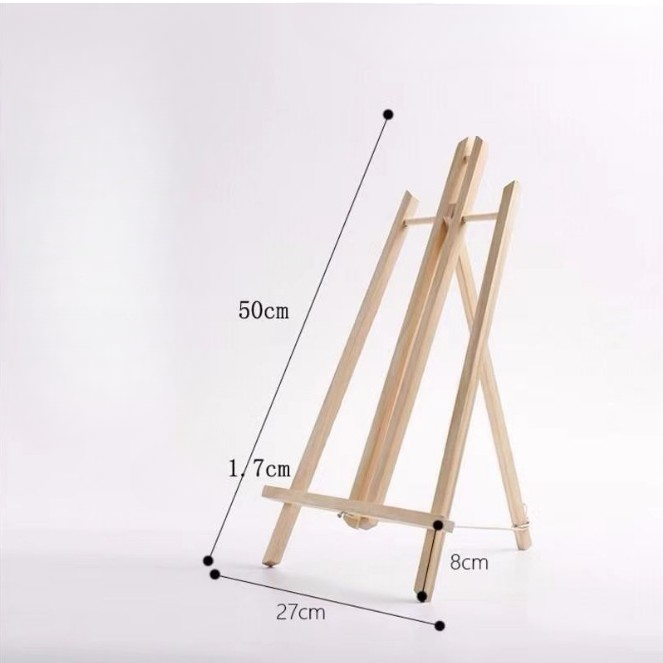 A-Frame Tabletop Wooden Easel