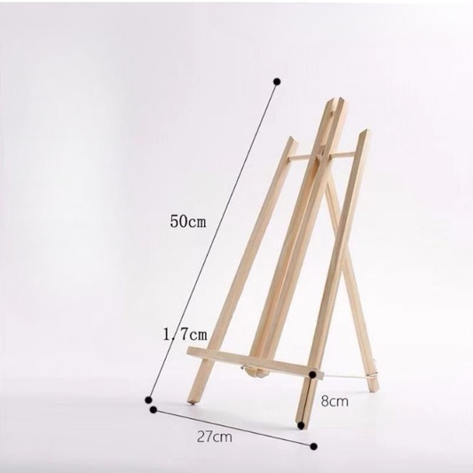 A-Frame Tabletop Wooden Easel
