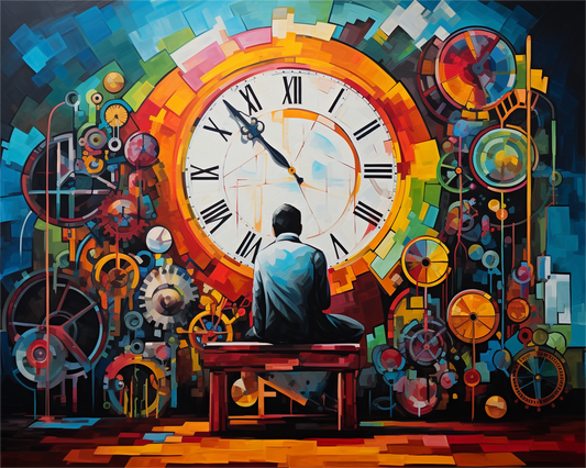 Keeper of Time - 40x50 cm