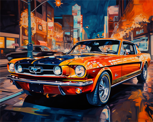 Midnight Mustang Drive