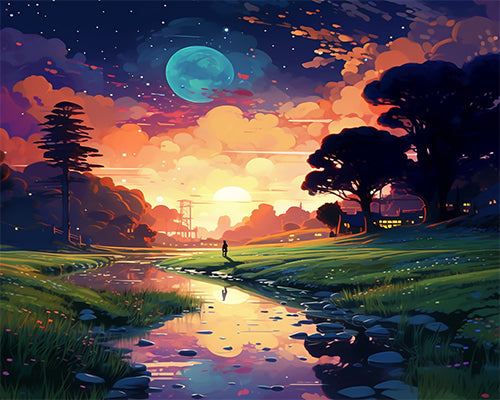 Moonrise Meadow Glow