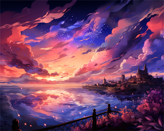 Twilight Castle Shore