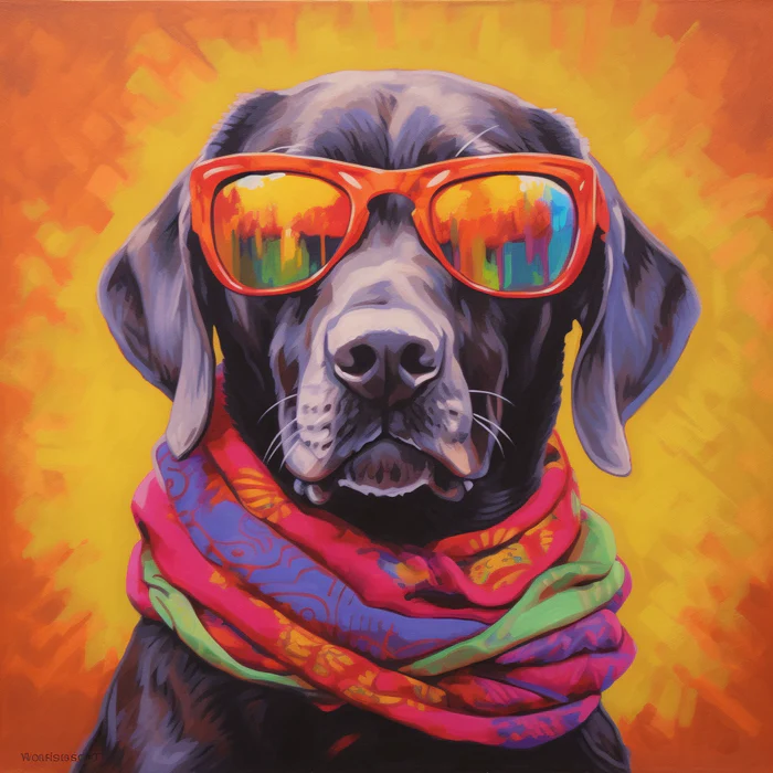 Cool Lab in Shades