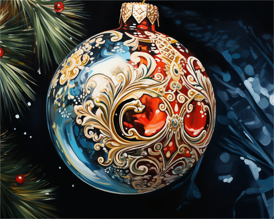 Ornate Holiday Bauble