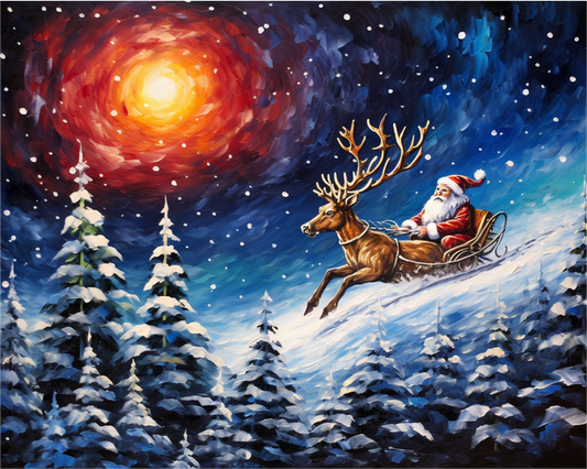 Santaâ€™s Starlit Sleigh
