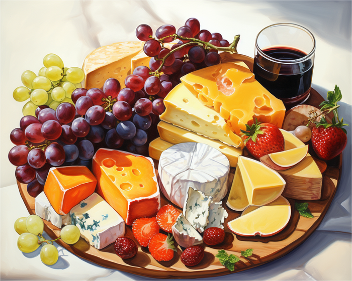 Autumn Wine & Grapes