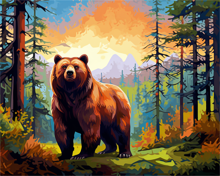 Forest Majesty Bear