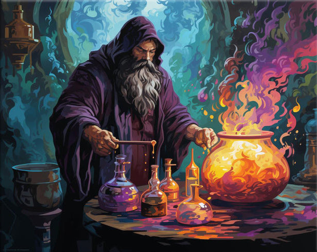 Mystic Alchemist - 40x50 cm