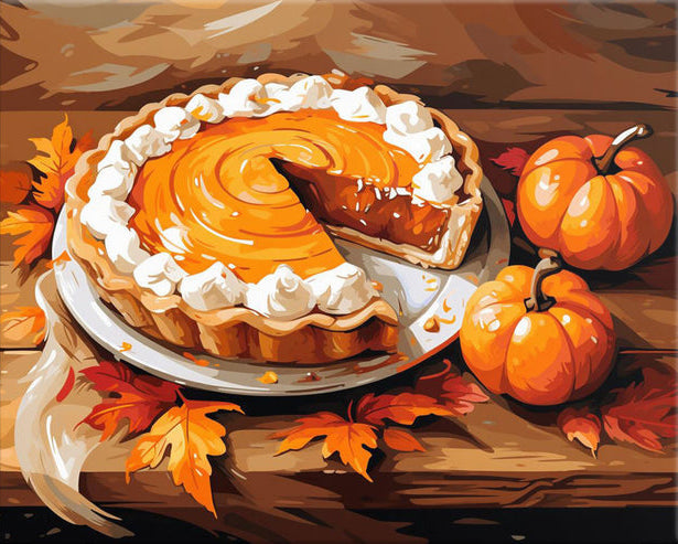Pumpkin Cream Slice