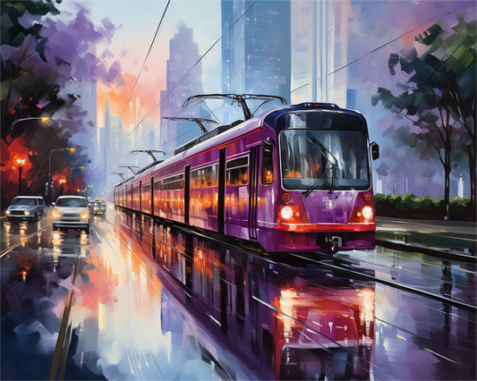 City Reflections Tram