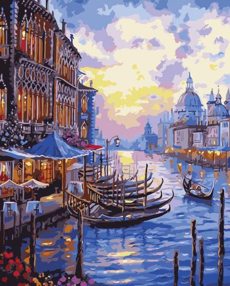 Venetian Canal Evening