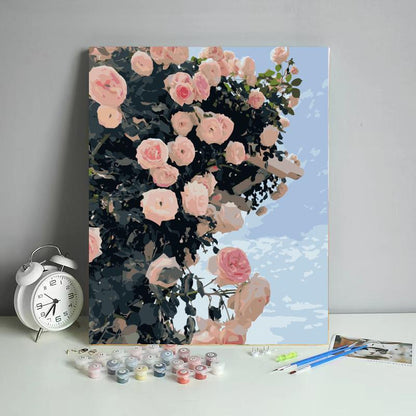 Blush Rose Canopy - 40x50 cm paint by numbers kit