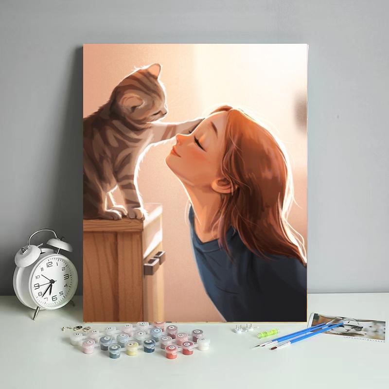 Morning Nose Boop - 40x50 cm paint by numbers kit