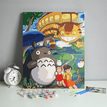 Forest Spirit Gathering - 40x50 cm paint by numbers kit