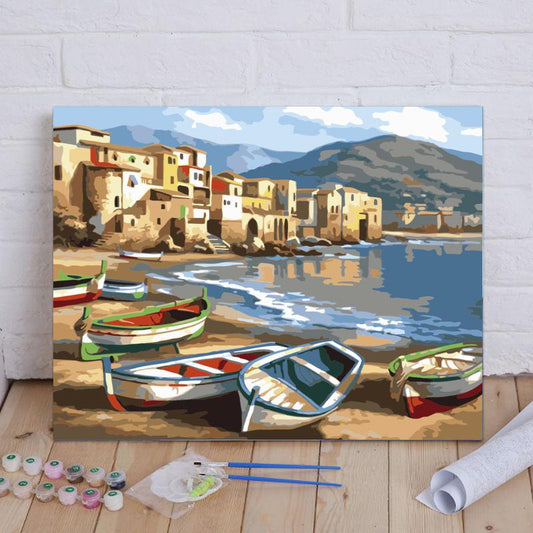 Radiant Heritage Portrait - 40x50 cm paint by numbers kit
