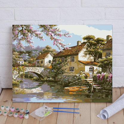 Golden Leopard Queen - 40x50 cm paint by numbers kit