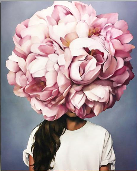 Blush Peony Dream - 40x50 cm paint by numbers kit
