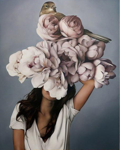Birdsong Peony Crown - 40x50 cm paint by numbers kit
