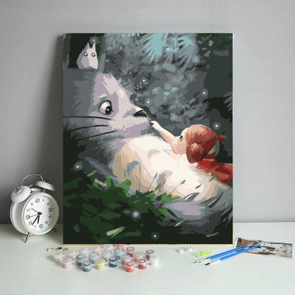 Forest Friends - 40x50 cm paint by numbers kit