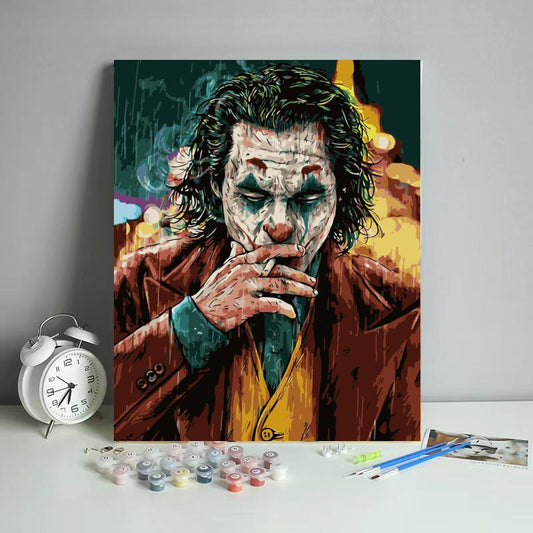 Clown in Thought - 40x50 cm paint by numbers kit