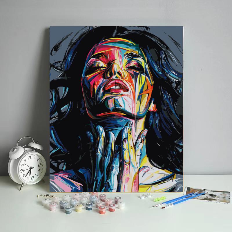 Colorful Ecstasy - 40x50 cm paint by numbers kit
