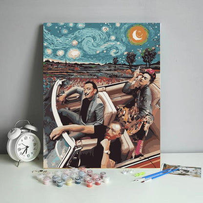 Surreal Road Trip - 40x50 cm paint by numbers kit