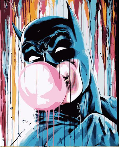 Bubblegum Night Hero - 40x50 cm paint by numbers kit