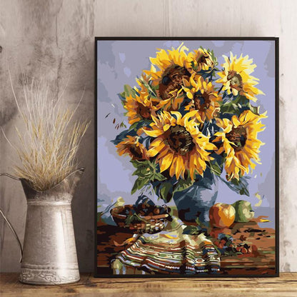 Sunflower Table - 40x50 cm paint by numbers kit