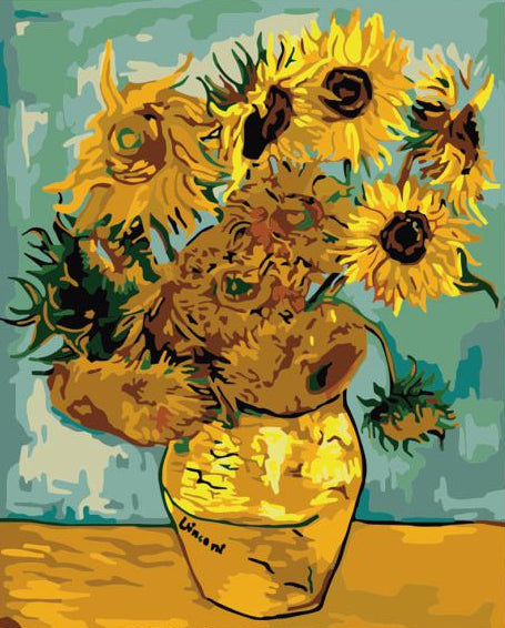 Sunflowers in Vase