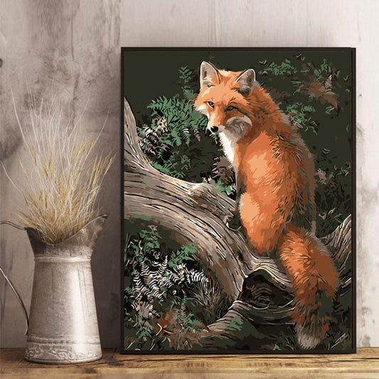 Woodland Red Fox - 40x50 cm paint by numbers kit