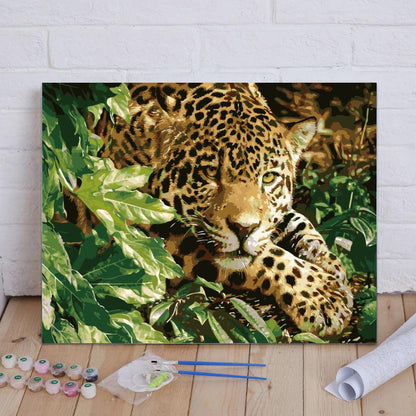 Jungle Jaguar - 40x50 cm paint by numbers kit