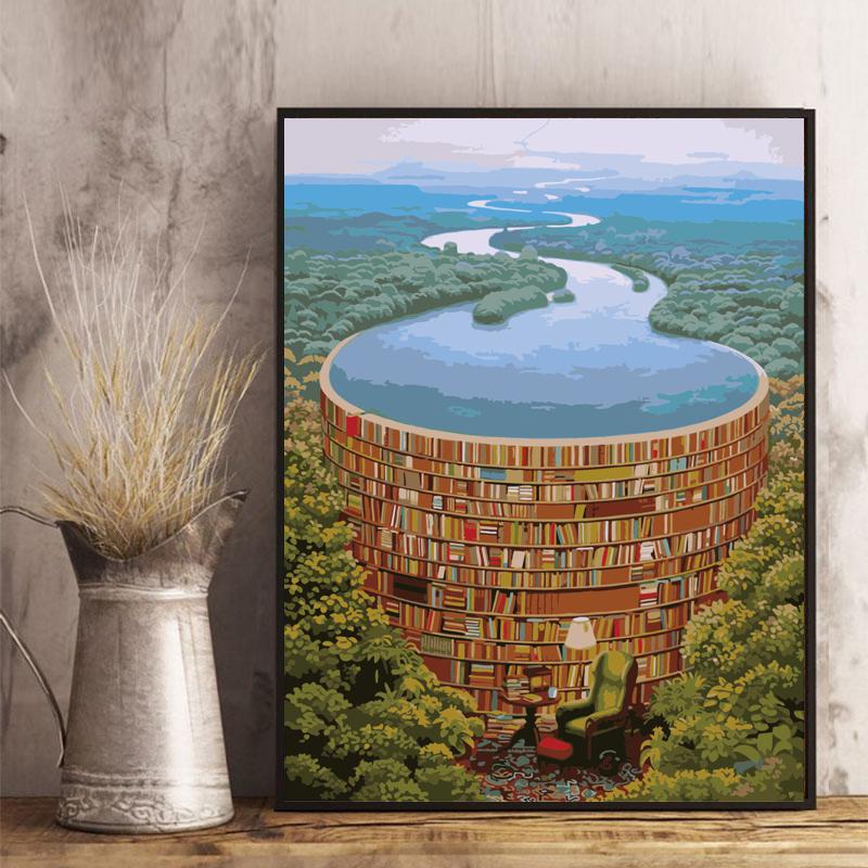River of Stories - 40x50 cm paint by numbers kit