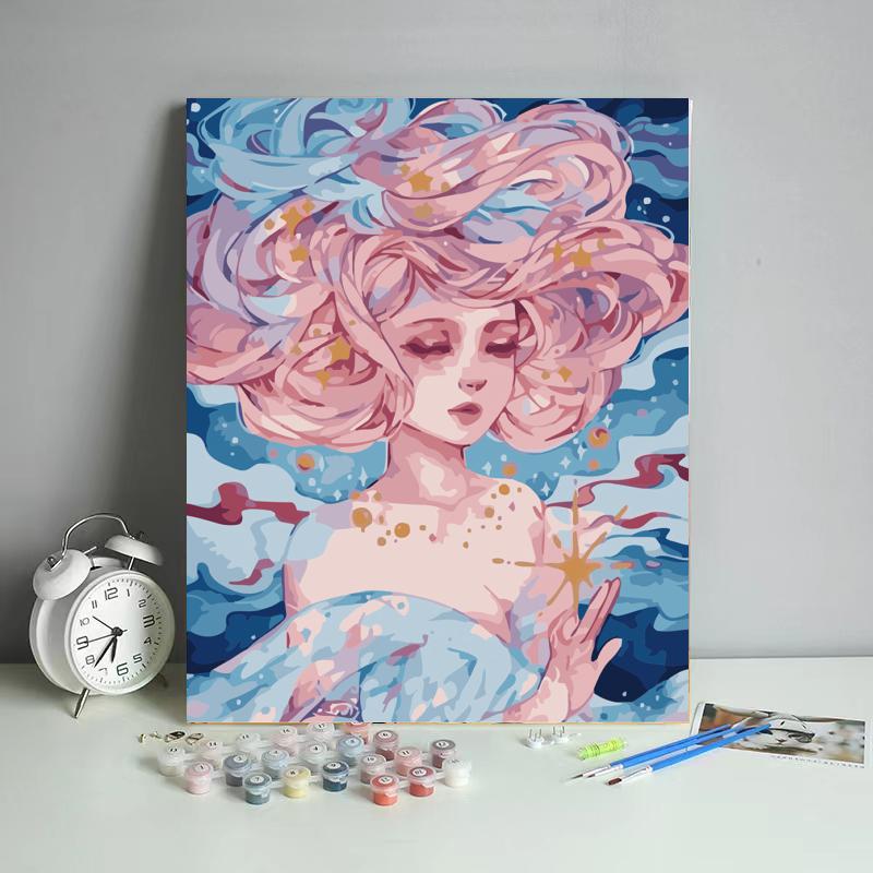 Pastel Ocean Dreamer - 40x50 cm paint by numbers kit