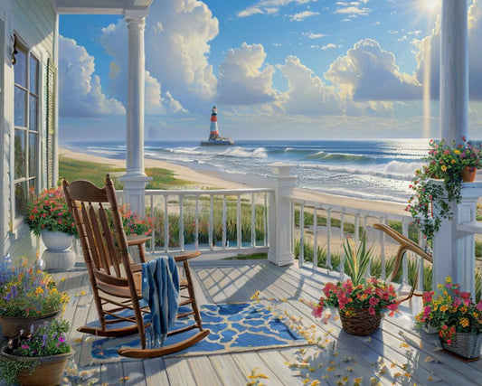 Seaside Porch Morning