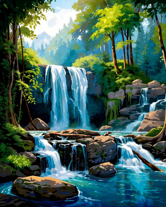 Emerald Falls Tranquility