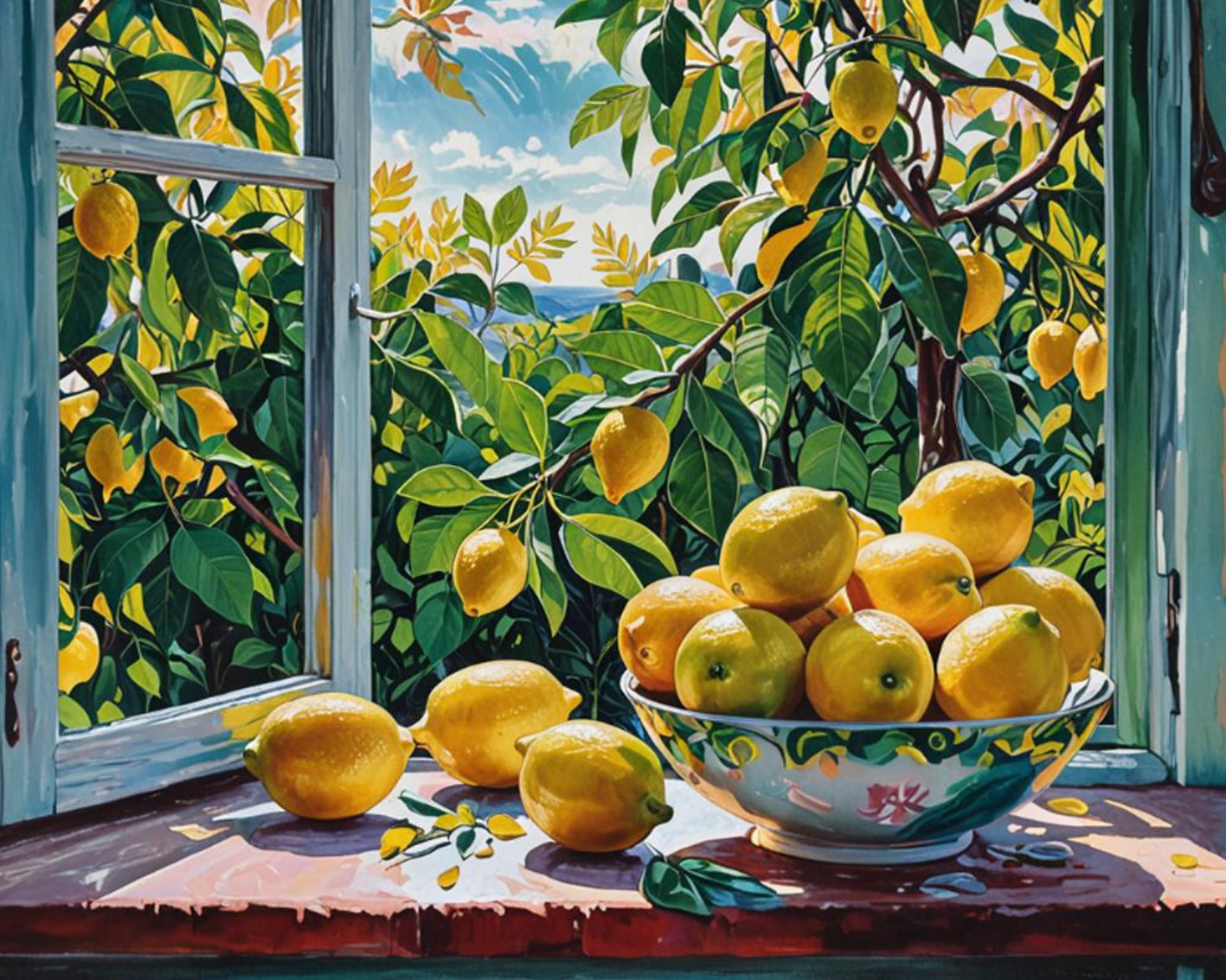 Lemon Window Harvest