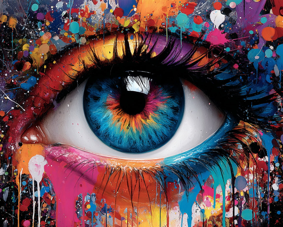 Vivid Abstract Eye