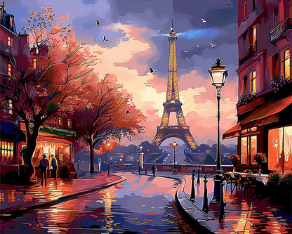 Paris Evening Glow