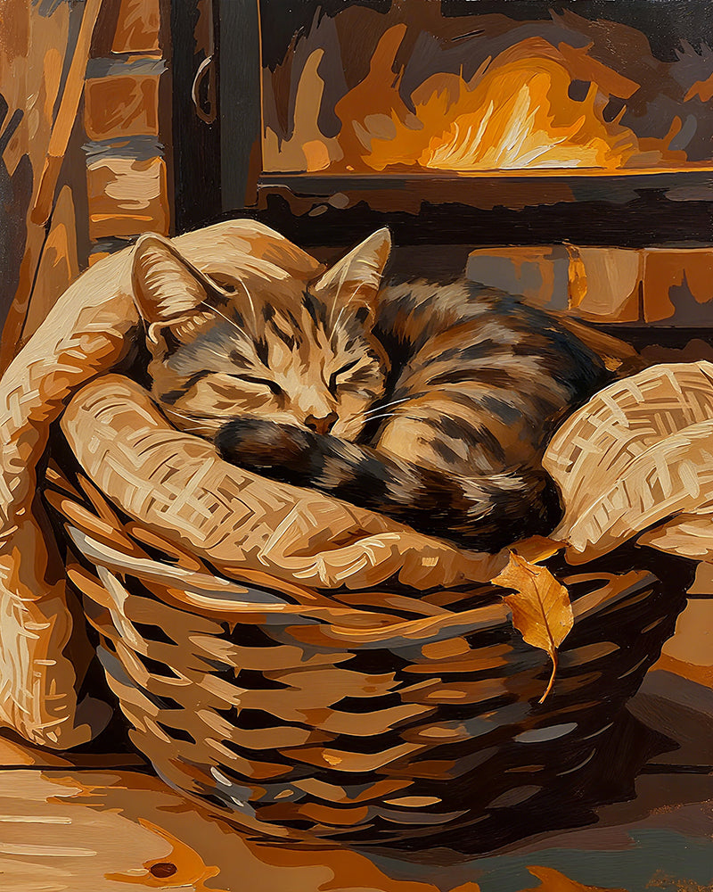 Fireside Basket Nap