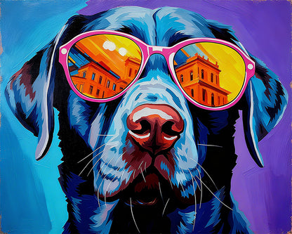 Cool Shades Labrador