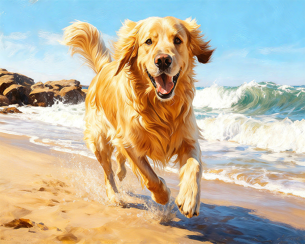 Sunny Shore Golden Retriever
