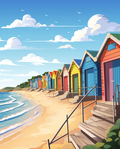 Seaside Beach Huts