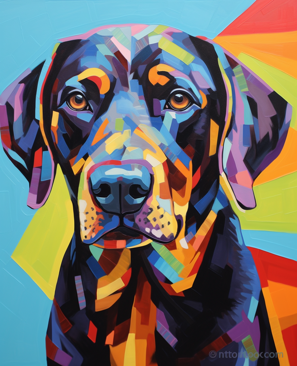 Prism Labrador Portrait