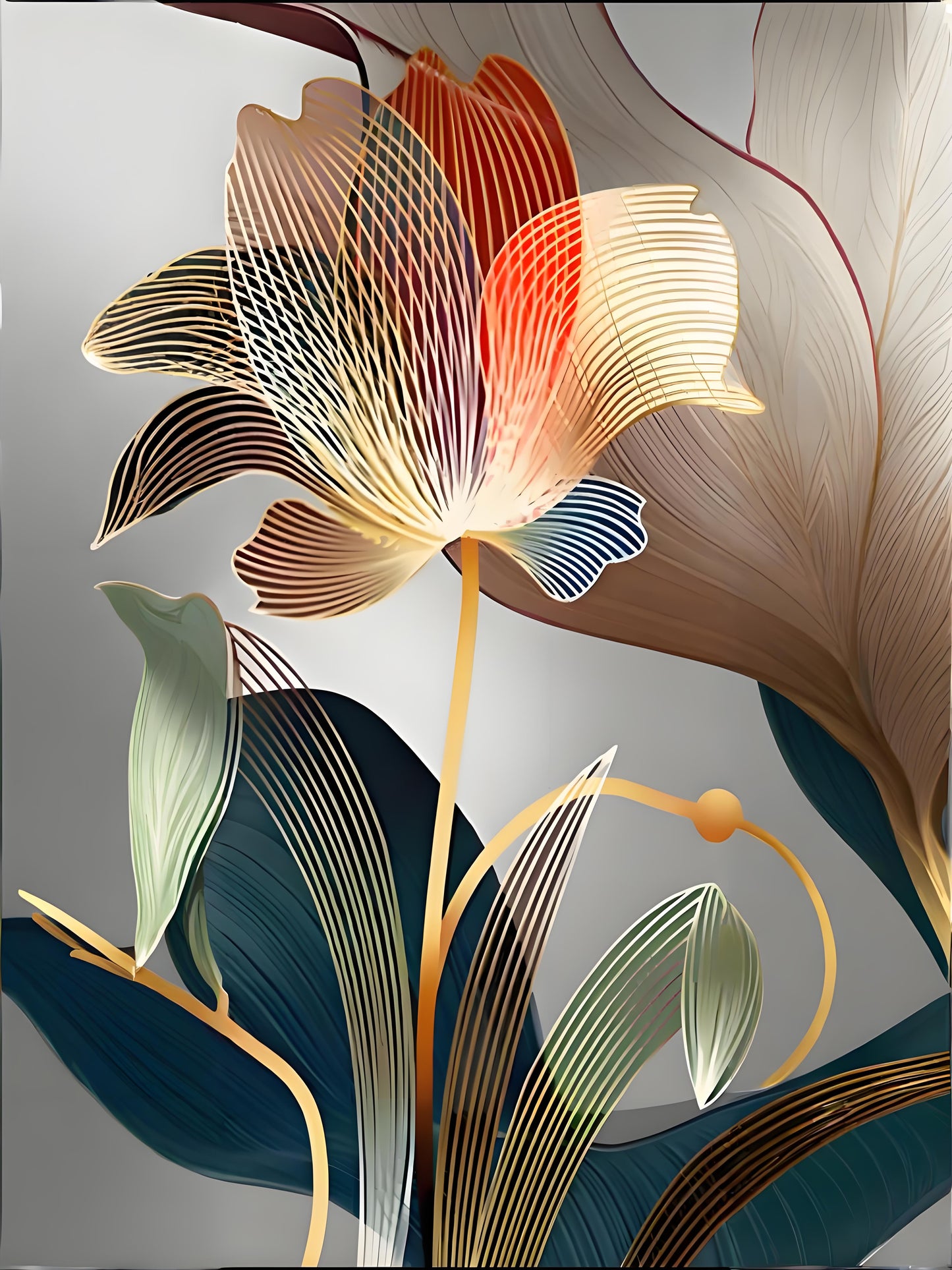 Art Nouveau Bloom