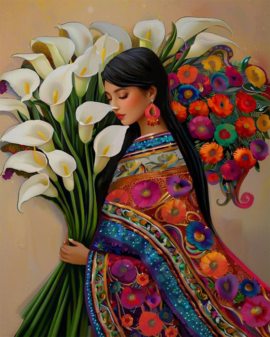 Calla Lily Grace Paint by Numbers Kit