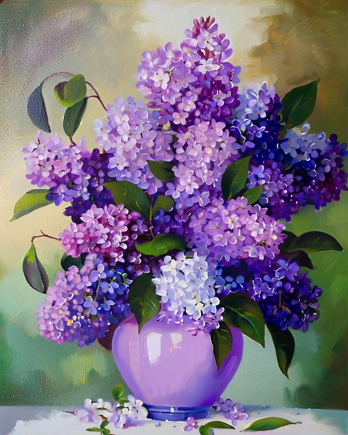Lilac Blossom Vase - 40x50 cm