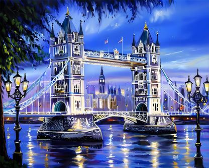Tower Bridge Twilight - 40x50 cm