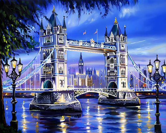 Tower Bridge Twilight - 40x50 cm